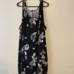Ellos Floral Tank Top Dress